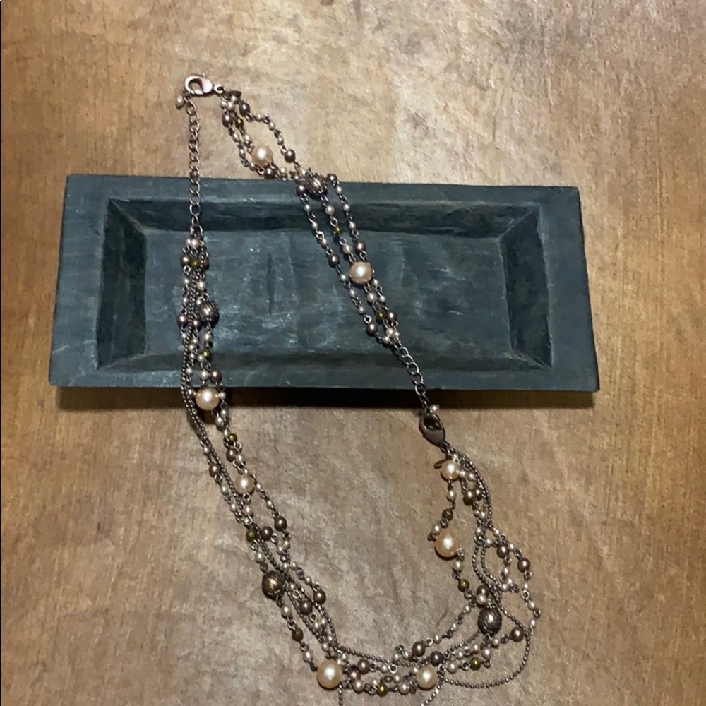 Noonday Collection Bronze necklace & bracelet